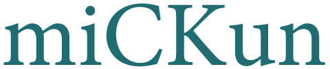 miCKun OFFICIAL WEBSITE